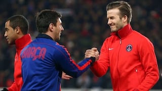 Beckham se rinde ante ‘Leo’: “Amo a Messi, es el jugador que más disfruto de ver”