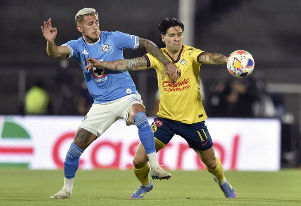 El chileno Víctor Dávila, del América, es el '9' que quiere Pumas. (Foto: AFP)