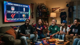 ¿A qué hora juegan? Partidos de NFL, NBA, LaLiga y Liga MX del 5 al 11 de octubre