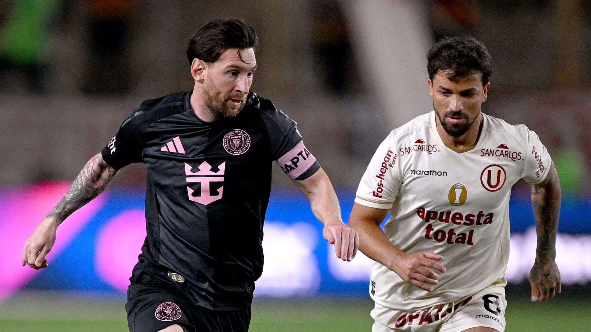 Inter Miami jugó en Lima ante la 'U' en 2025. (Foto: El Comercio)