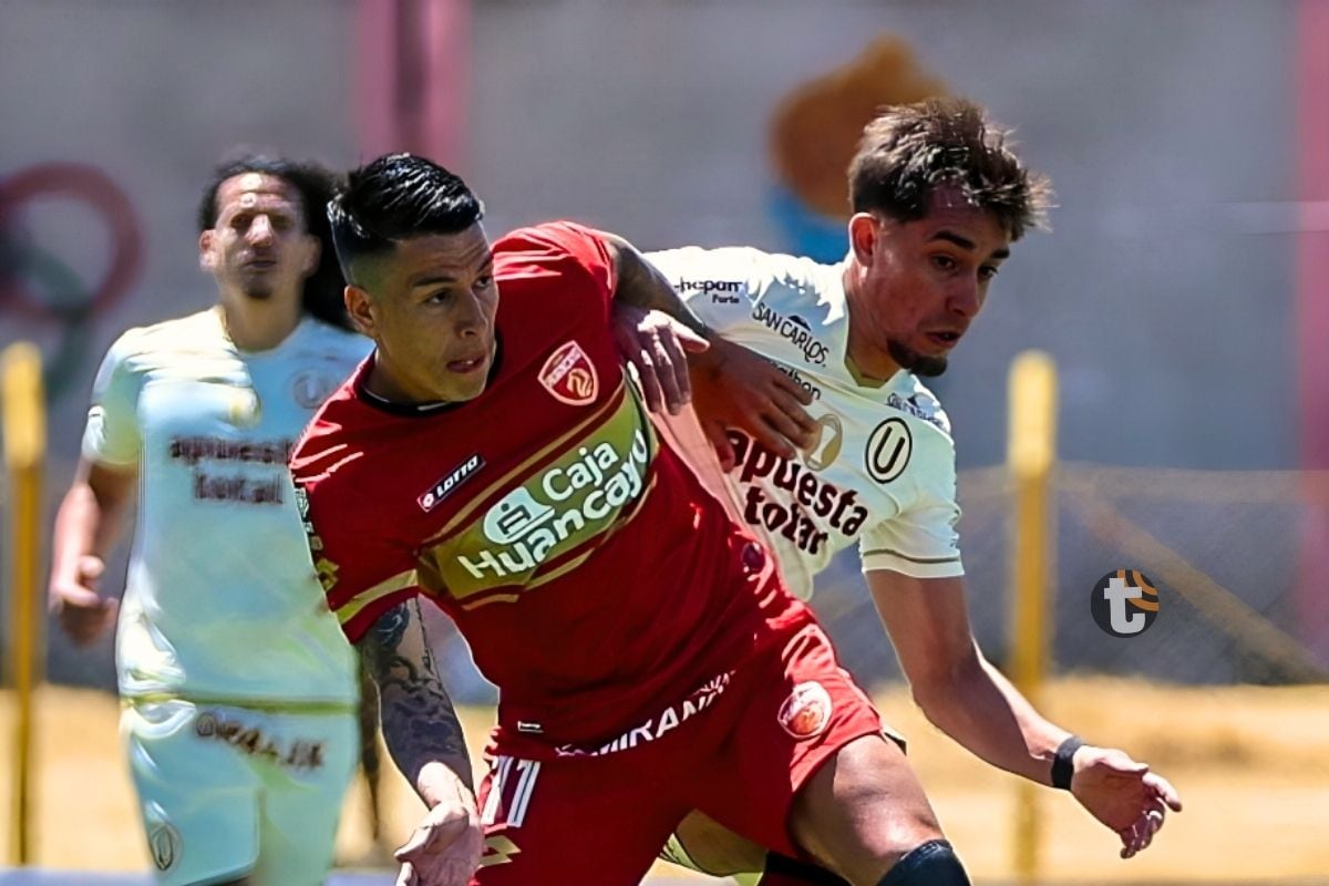 Universitario empata 1-1 con Sport Huancayo (Foto: @Liga1)