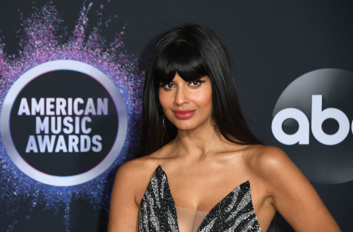 Jameela Jamil es la narradora de la película “La probabilidad estadística del amor a primera vista” (Foto: AFP)