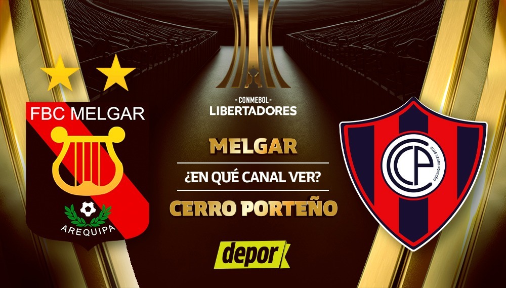 Melgar y Cerro Porteño se enfrentan por el partido de ida de la Fase 3 de la Copa Libertadores.