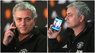 Así se vacila: Mourinho contestó celular de periodista en plena conferencia de prensa