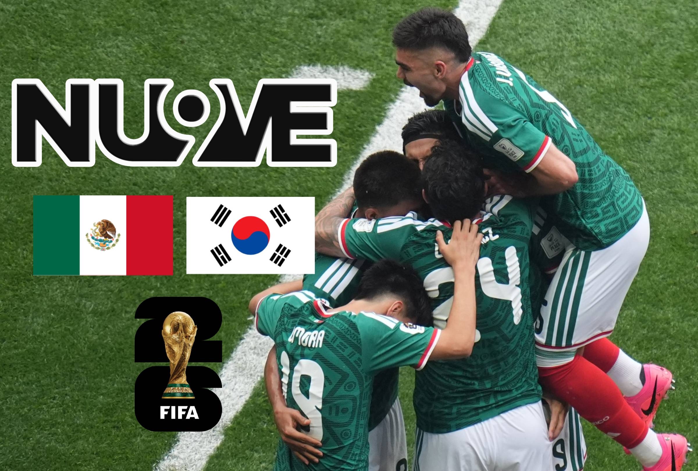Guadalajara, Jalisco (México), 18/06/2026.- Cobertura de Canal 9 de Nu9ve para ver el partido México vs. Corea del Sur este jueves 18 de junio por la segunda jornada del grupo A del Mundial 2026 en el Estadio Guadalajara, México. FOTO realizada por Gemini.
