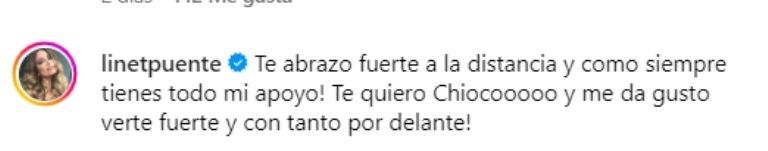 Linet Puente también se hizo presente (Foto: Linet Puente / Instagram)