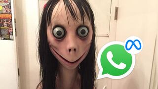 Meta AI en WhatsApp dibujó la versión más extraña de Momo, la leyenda de Internet