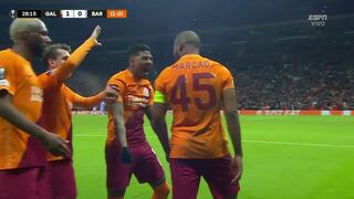 ‘Arde’ Estambul: Marcao anota de cabeza el 1-0 del Galatasaray al Barcelona [VIDEO]