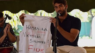 Juan Cominges y el homenaje que recibió en Cuba tras su gol dedicado a Fidel Castro