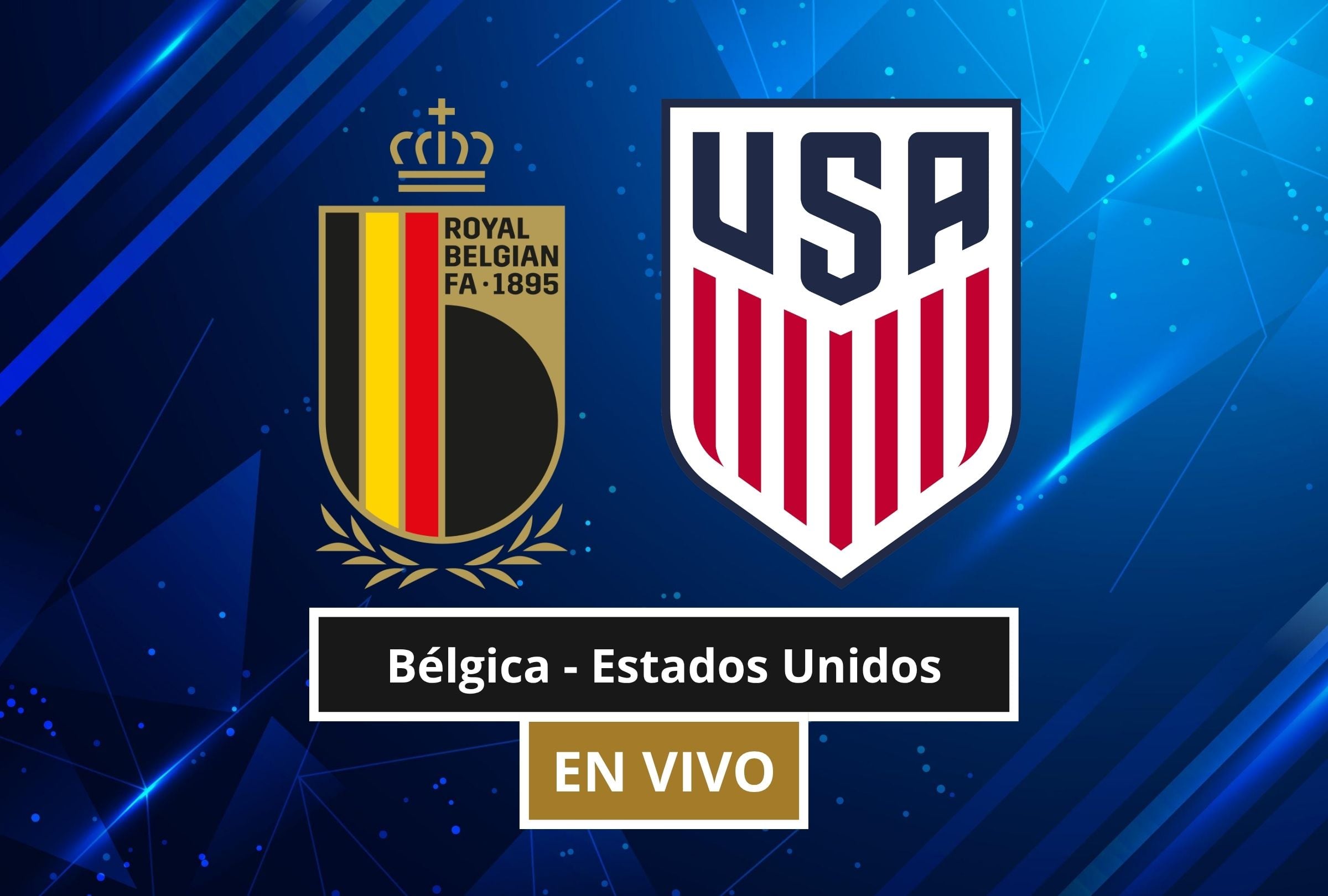 El Bélgica - Estados Unidos por el Mundial de Fútbol 2026 es un partido que apunta a ser intenso de principio a fin. (Foto: Composición Canva - Gestión Mix)