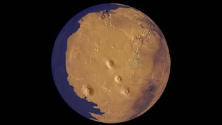 Qué significa la cara de oso descubierta en el planeta Marte