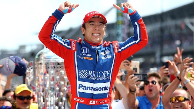 Indy 500: japonés Takuma Sato tuvo sorpresiva victoria y Fernando Alonso abandonó la competencia