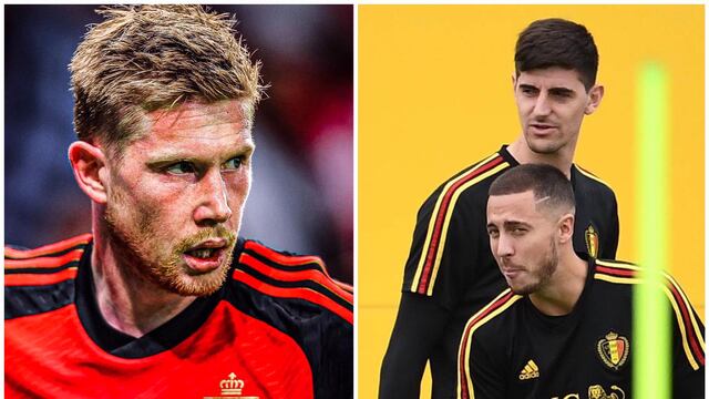 “Tuvimos una buena conversación”: Hazard y Courtois tras los rumores de una pelea con De Bruyne