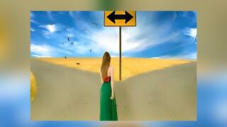 Elige uno de los caminos y descubre cómo te irá en el amor en este test visual