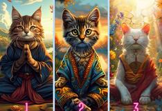 Eligiendo uno de estos gatos místicos sabrás qué es más importante para ti en esta vida