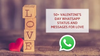 50+ Valentine’s Day 2025 Messages and Statuses for WhatsApp to Express Your Love