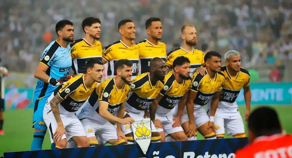 Criciúma igualó con Botafogo en el Brasileirao. (Foto: Facebook Criciúma Esporte Clube)