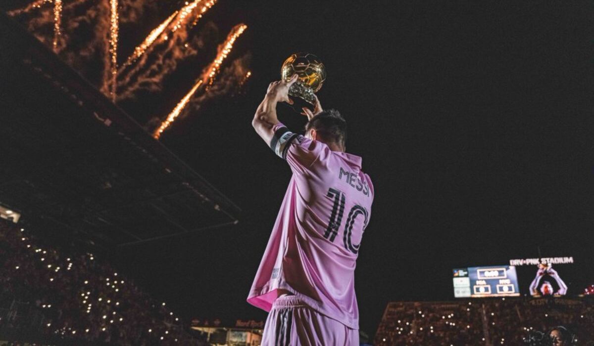 Lionel Messi fue homenajeado en el Inter Miami vs. New York City. (Foto: Inter Miami)