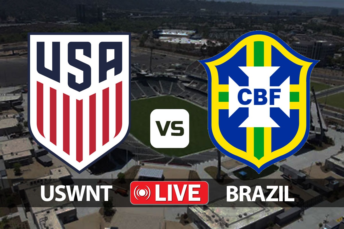 USWNT and Brazil define the grand final of the W 2024 Gold Cup at Snapdragon Stadium in California. Find out the TV channels and streaming signal to watch the match this Sunday, March 10. (Photo: Depor/Composition)