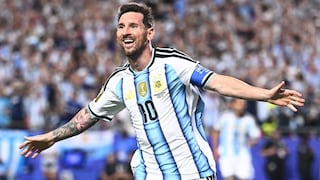 ¡Golazo de Lionel Messi! Tremendo fierrazo para el 1-0 de Argentina vs. Argelia