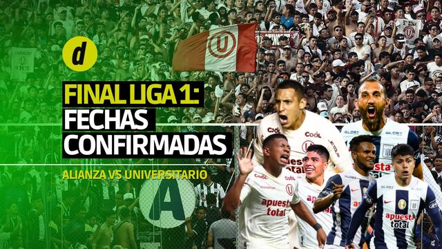 ¿Cuándo se jugarán las finales entre Alianza Lima y Universitario?