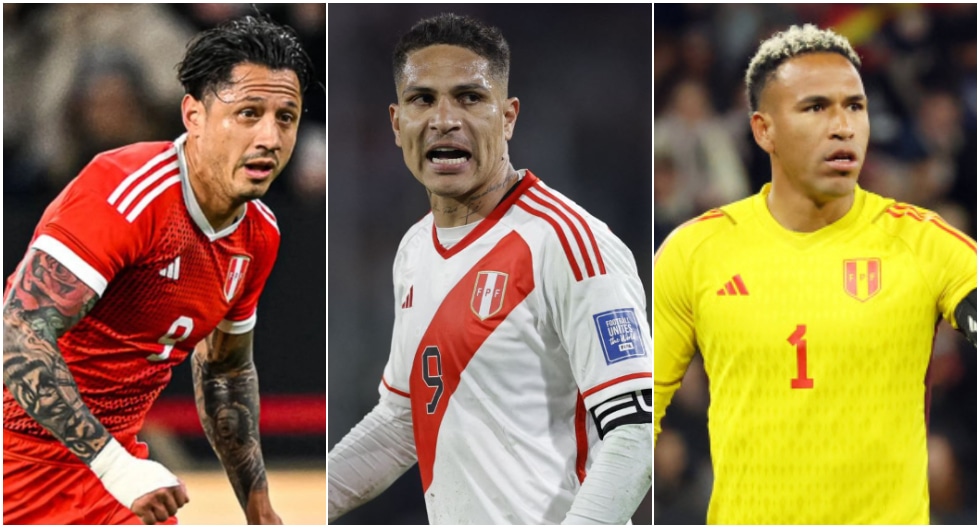 Convocados de Perú para la fecha FIFA de marzo (Composición: Depor)