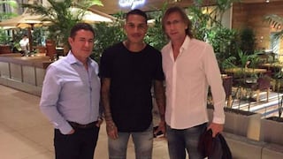 Ricardo Gareca volvió de Brasil tras conversar con Paolo Guerrero