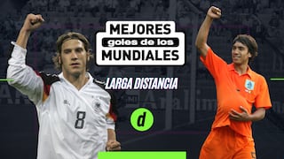 Los mejores goles de larga distancia en la historia de los Mundiales