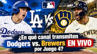 ¿En qué canal transmiten Dodgers vs. Brewers por Juego 4 de MLB Playoffs 2026 en EE.UU. y México?