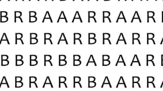 ¿Puedes resolver este desafío visual? Solo tienes que hallar la palabra ‘BAR’ en el pupiletras en 40 segundos [FOTOS]