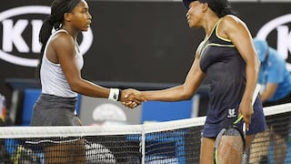 ¡Firme en Australia! Coco Gauff volvió a derrotar a Venus Williams en la primera ronda de una Grand Slam