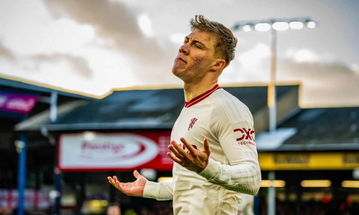 Højlund se ha convertido en el goleador del Manchester United. (Foto: Manchester United)