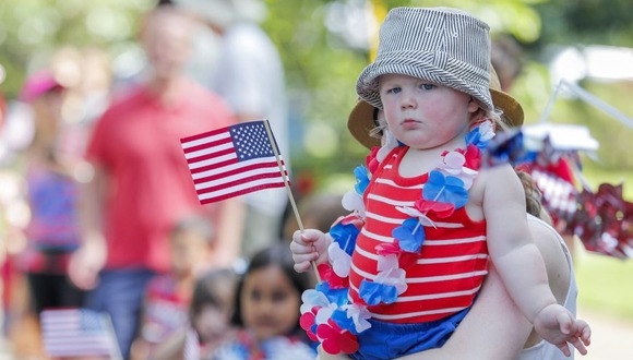 El Día de la Independencia es una fiesta en Estados Unidos para chicos y grandes (Foto: EFE)