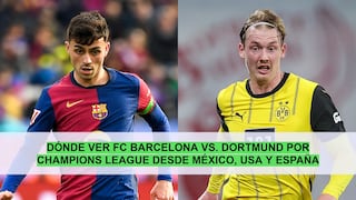 Dónde se pudo ver Barcelona vs. Dortmund por la ida de cuartos de final de Champions League desde México, USA y España