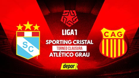 Link en directo, Sporting Cristal vs. Atlético Grau EN VIVO: dónde ver hoy Liga 1 MAX