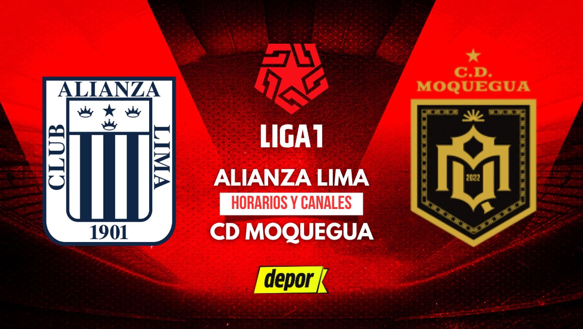 ¿Qué canales transmiten Alianza Lima vs. CD Moquegua y a qué hora juegan?