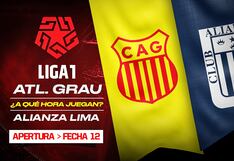 ¿A qué hora juegan Alianza Lima vs. Atlético Grau en el Torneo Apertura?