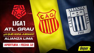 ¿A qué hora juegan Alianza Lima vs. Atlético Grau en el Torneo Apertura?
