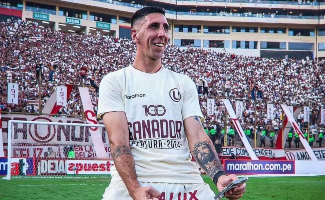 Diego Dorregaray fue capeón con el club en el 2024. (Fuente: Club Universitario de Deportes)