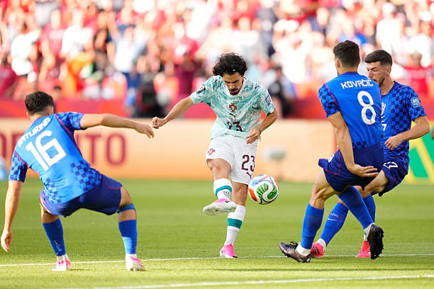 Portugal vs. Croacia. (Foto: Getty Images)