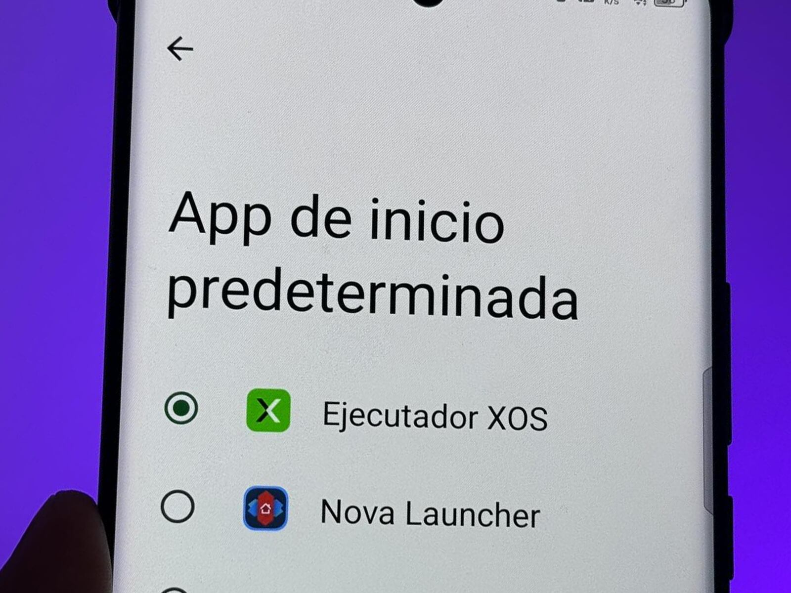 WHATSAPP | Cambia la capa de personalización de tu smartphone para que Nova Launcher quede estática. (Foto: Depor - Rommel Yupanqui)