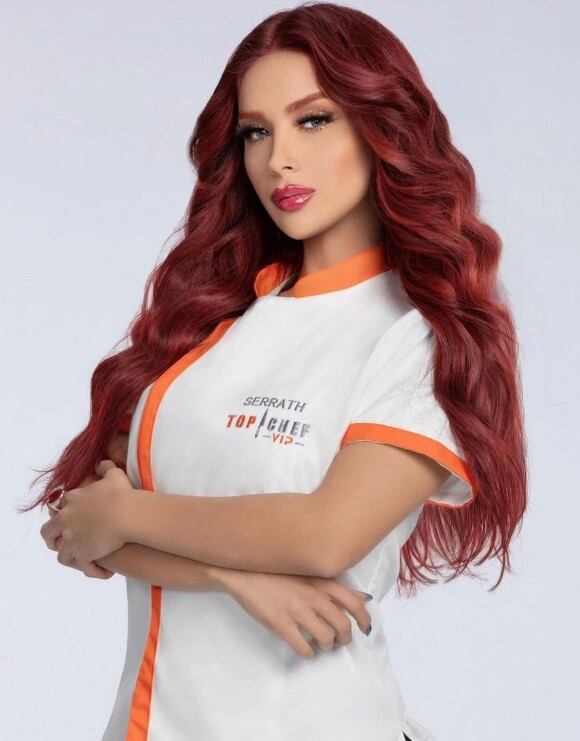 Serrath en su debut en "Top Chef VIP" 2 (Foto: Serrath / Instagram)