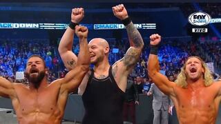 ¡Los hicieron puré! El ‘Rey’ Corbin, Dolph Ziggler y Robert Roode le dieron una paliza a Roman Reigns y a The Usos en SmackDown [VIDEO]