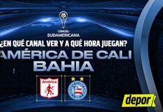 Canales confirmados de América de Cali vs. Bahía y horarios por Copa Sudamericana