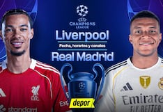 Real Madrid vs. Liverpool: canales, horarios y transmisión de la Champions League