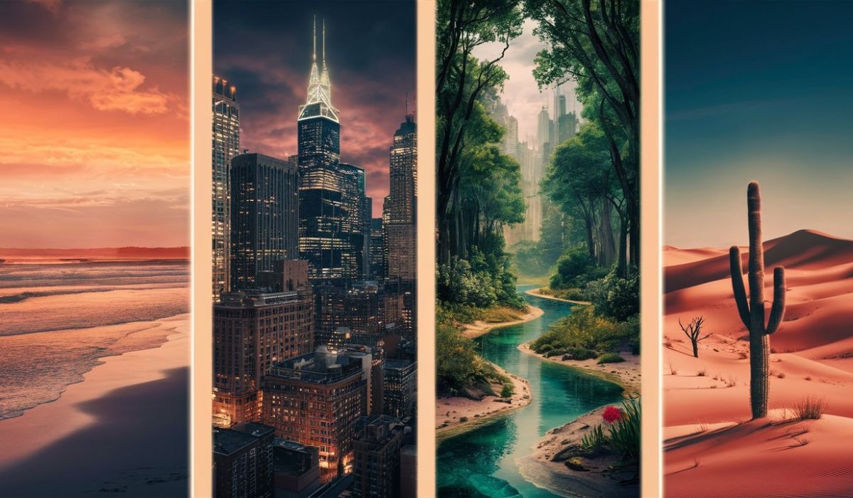 Test de personalidad: elige uno de los paisajes en la imagen para conocer si eres una persona auténtica (Foto: Depor).