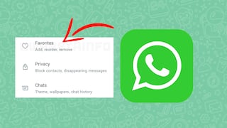 WhatsApp: por qué agregaron el nuevo ajuste “Favoritos”