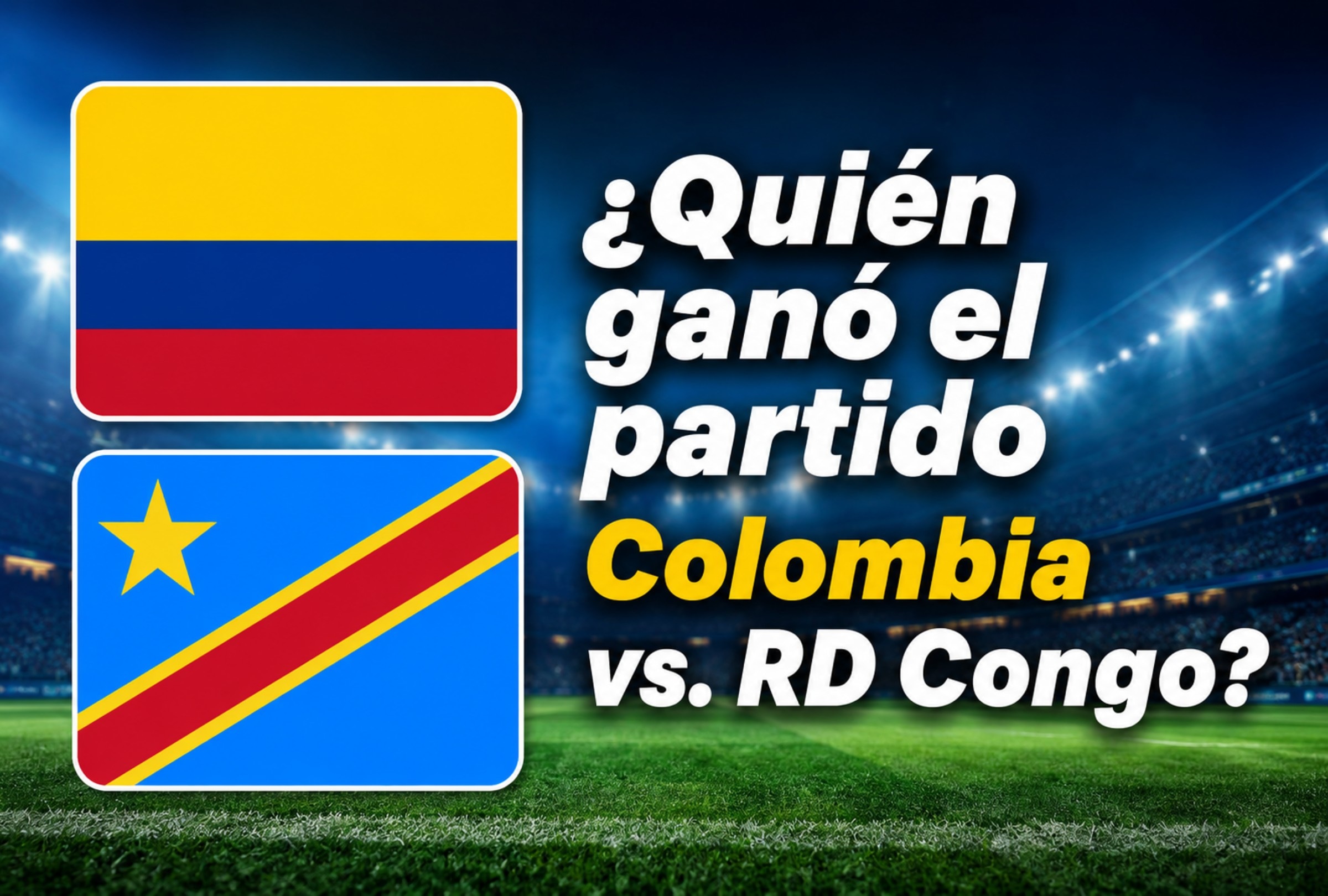 El choque entre colombianos y congoleños fue uno de los más atractivos de la jornada. (Foto: Imagen creada por Depor usando Gemini)