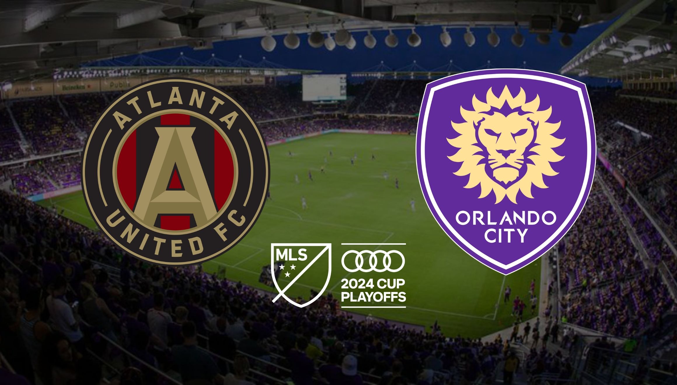 Southern Derby Showdown! Atlanta United and Orlando City face off in the MLS Cup Playoffs. Find out when and where to watch the action live. | Photo by Depor Composition