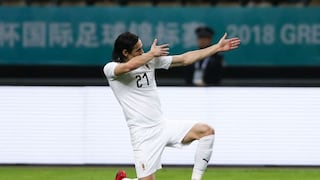 Uruguay campeón de la China Cup: derrotó 1-0 a Gales con gol de Edinson Cavani